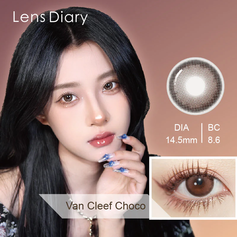 Lens Diary Van Cleef Choco Monthly Circle Lenses - Image 3