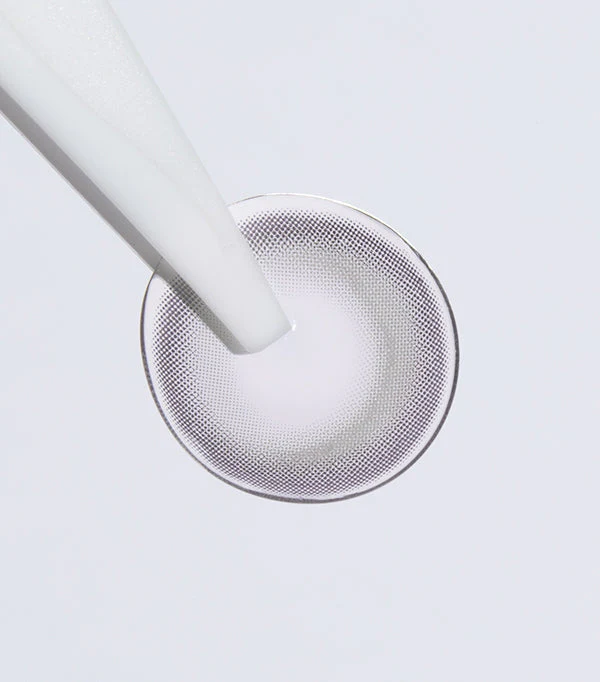 Olens Cherry Moon Gray Monthly Color Contact Lenses - Image 4