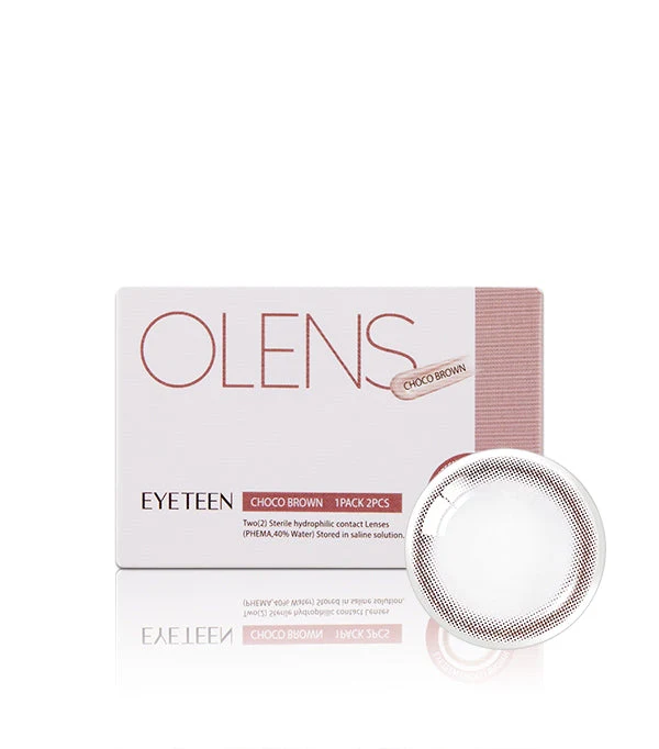 Olens EyeTeen Choco brown Monthly Colored Contacts - Image 7