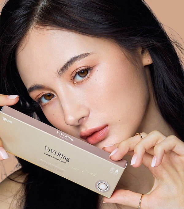 Olens ViVi Ring 1 Day Choco Lenses - Image 4